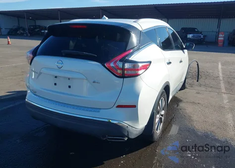 2015 Nissan Murano Sl z USA, uszkodzony, nr VIN 5N1AZ2MG2FN231048